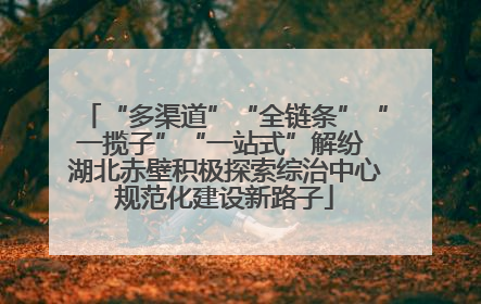 “多渠道”“全链条”“一揽子”“一站式”解纷 湖北赤壁积极探索综治中心规范化建设新路子
