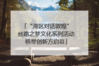 “湾区对话敦煌” 丝路之梦文化系列活动横琴创新方启幕