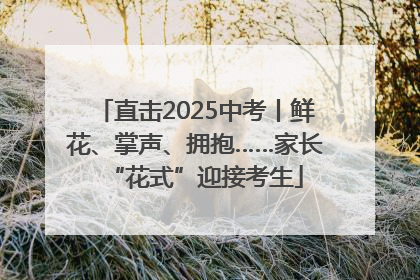 直击2025中考丨鲜花、掌声、拥抱……家长“花式”迎接考生