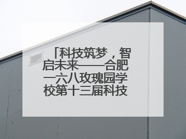科技筑梦，智启未来——合肥一六八玫瑰园学校第十三届科技节机器人系列体验赛燃动校园