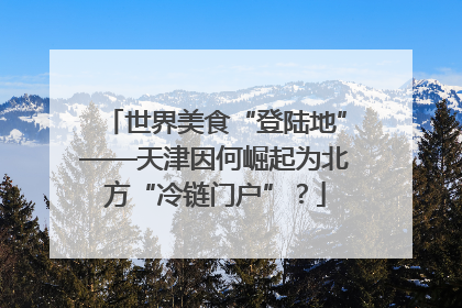 世界美食“登陆地”——天津因何崛起为北方“冷链门户”？