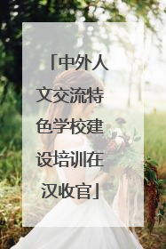 中外人文交流特色学校建设培训在汉收官