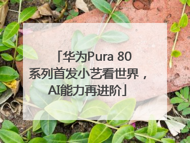 华为Pura 80系列首发小艺看世界，AI能力再进阶