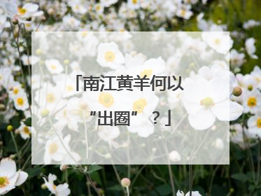 南江黄羊何以“出圈”？