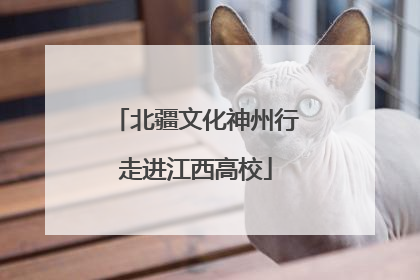 北疆文化神州行走进江西高校