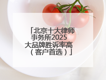 北京十大律师事务所2025大品牌胜诉率高（客户首选）