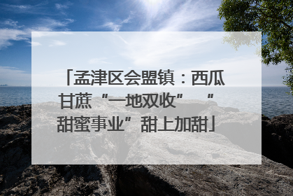孟津区会盟镇：西瓜甘蔗“一地双收” “甜蜜事业”甜上加甜