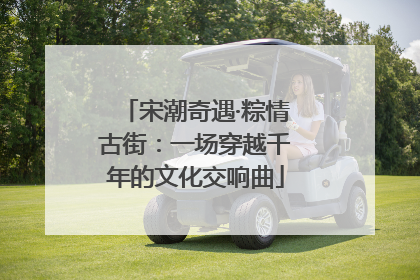 宋潮奇遇·粽情古街：一场穿越千年的文化交响曲