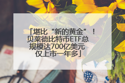 堪比“新的黄金”！贝莱德比特币ETF总规模达700亿美元 仅上市一年多
