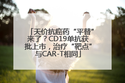 天价抗癌药“平替”来了？CD19单抗获批上市，治疗“靶点”与CAR-T相同