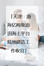 天津：渤海亿吨级油田海上平台陆地建造工作收官