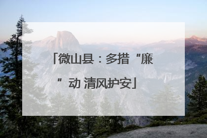 微山县：多措“廉”动 清风护安