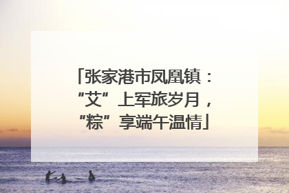 张家港市凤凰镇：“艾”上军旅岁月，“粽”享端午温情