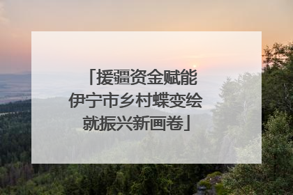 援疆资金赋能 伊宁市乡村蝶变绘就振兴新画卷