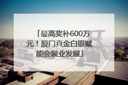 最高奖补600万元！厦门真金白银赋能会展业发展