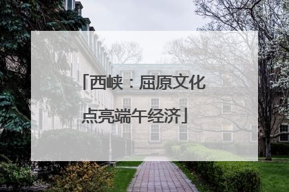 西峡：屈原文化点亮端午经济