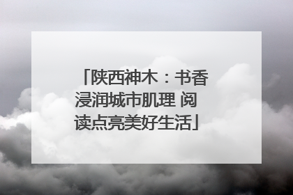 陕西神木：书香浸润城市肌理 阅读点亮美好生活
