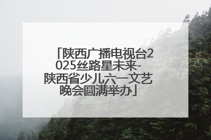 陕西广播电视台2025丝路星未来-陕西省少儿六一文艺晚会圆满举办