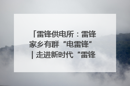 雷锋供电所：雷锋家乡有群“电雷锋”｜走进新时代“雷锋传人 长沙榜样”