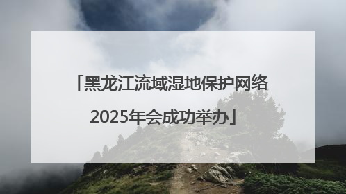 黑龙江流域湿地保护网络2025年会成功举办