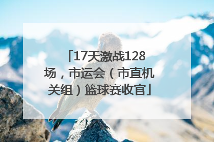 17天激战128场，市运会（市直机关组）篮球赛收官