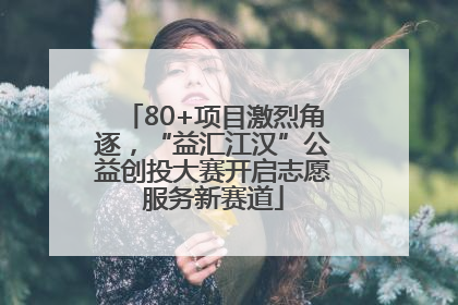 80+项目激烈角逐，“益汇江汉”公益创投大赛开启志愿服务新赛道