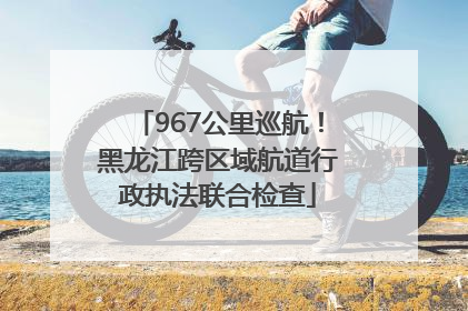 967公里巡航！黑龙江跨区域航道行政执法联合检查
